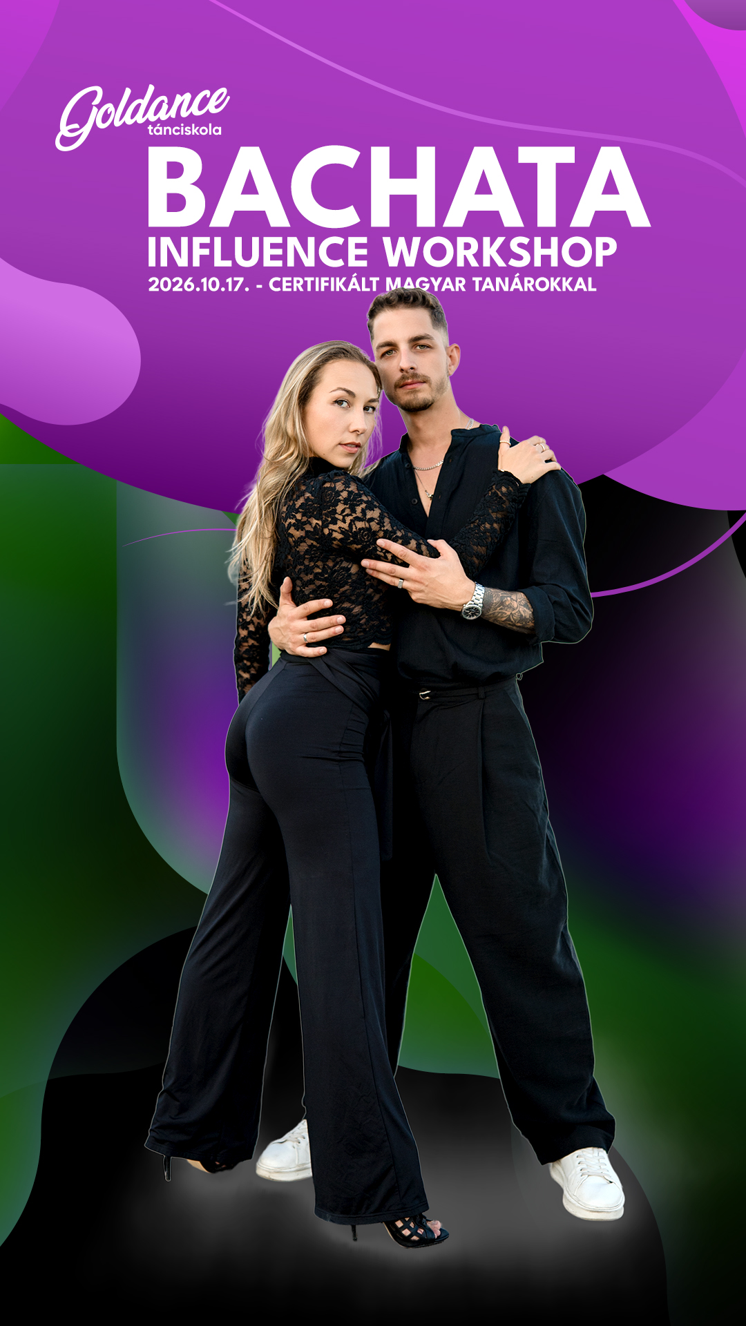 Bachata Influence workshop (26.10.17.) | Goldance Tánciskola