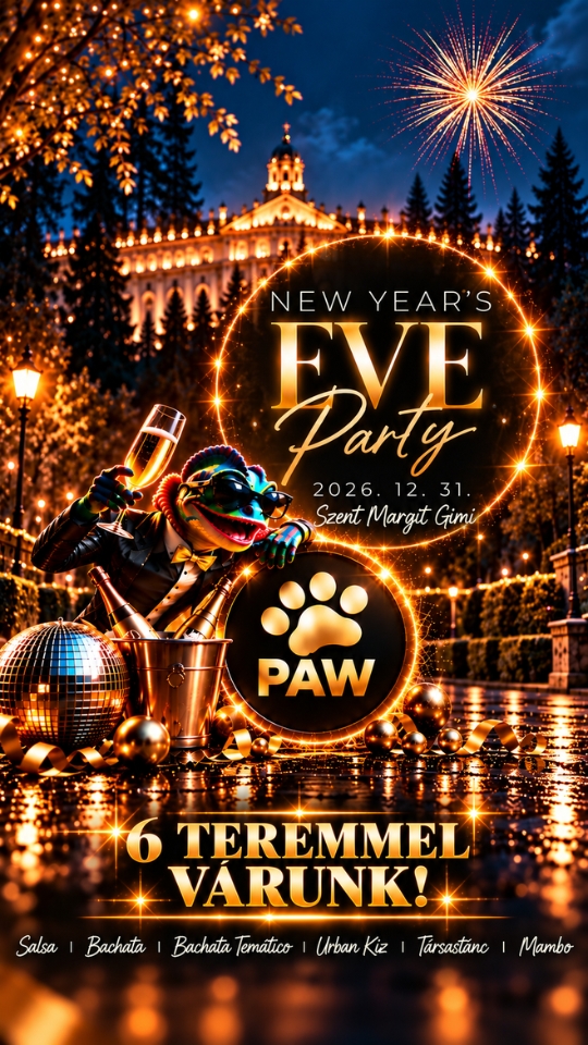 26.12.31. PAW| NEW YEAR'S EVE PARTY