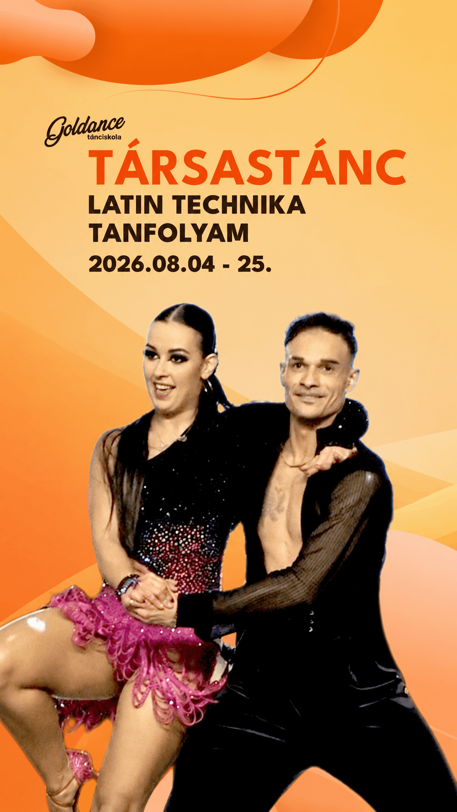 Társastánc - Latin technika tanfolyam (2026.08.04-25.) | Goldance Tánciskola