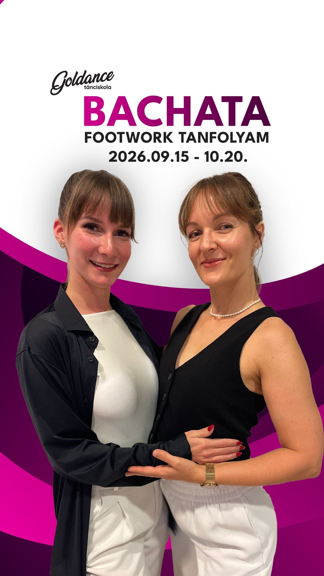 Bachata - Footwork tanfolyam (26.09.15 - 10.20.) | Goldance Tánciskola